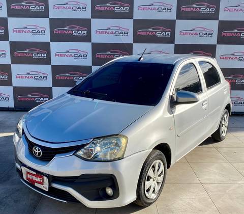 TOYOTA ETIOS 1.3 X 16V FLEX 4P AUTOMÁTICO TOYOTA ETIOS 1.3 X 16V FLEX 4P AUTOMÁTICO